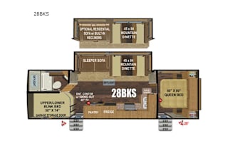 2022 Outdoors RV Timber Ridge 28BKS
