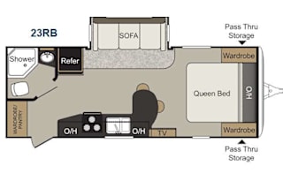 2016 Keystone RV Passport 23RB Elite