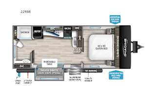 2023 Grand Design Imagine XLS 22RBE