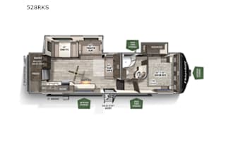 Luxury fifth wheel that can sleep 5