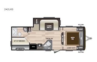 2019 Keystone Bunkhouse Sleeps 8! Family Friendly!
