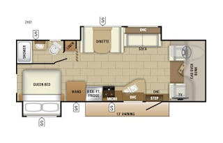The Prestigious Entegra Coach Odyssey 28 Ft long!