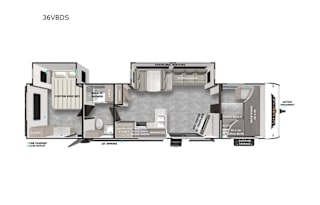 2023 Forest River RV Wildwood 36VBDS