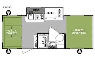 2018 Forest River RV R Pod RP-190