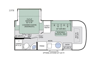 2017 Thor Motor Coach Compass 23TB