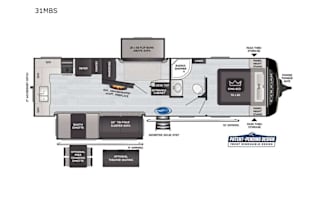2021 Keystone RV Cougar 31MBS