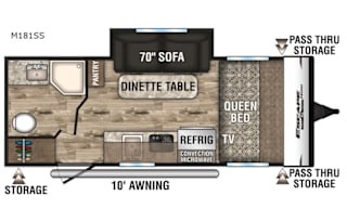 "Phin's Den" 2020 KZ Escape Mini M181SS