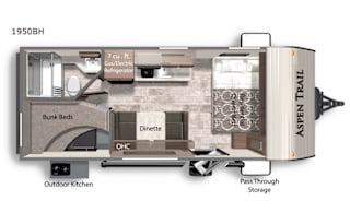 2020 Dutchmen RV Aspen Trail LE 1950BH