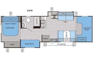 2016 Jayco Greyhawk 31FS