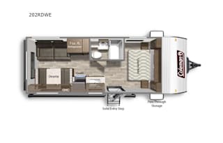 2021 Dutchmen RV Coleman Lantern LT Series 202RDWE