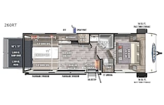 2020 Forest River RV Salem FSX 260RT