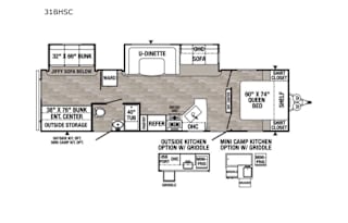2021 Puma 31' Bunkhouse