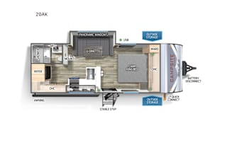 2024 Forest River RV Campsite Reserve 20AK