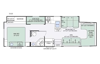 2016 Thor Motor Coach Four Winds Super C 35SB