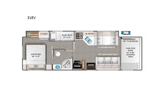 2022 Thor Motor Coach Four Winds 31EV