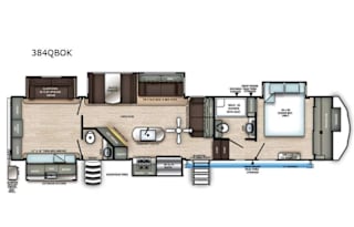 2021 Forest River Sandpiper 384QBOK-Delivery Only