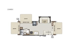 2019 Keystone RV Bullet Crossfire 2190EX