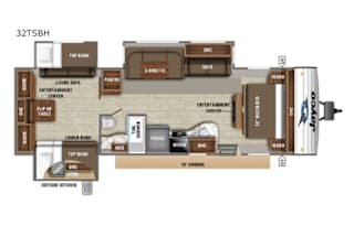 Goin’ Big Triple Slide Bunk House