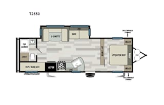 2022 Forest River RV EVO T2550