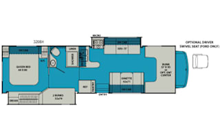 2017 Coachmen RV Leprechaun 320BH Ford 450