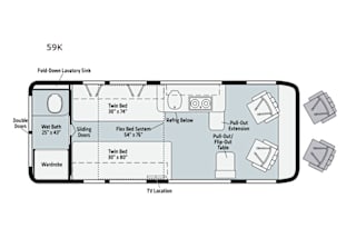 2021 Winnebago Travato 59K