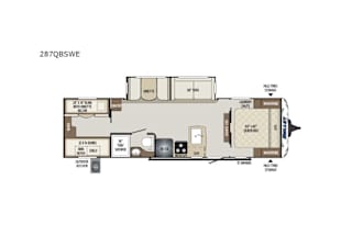2019 Keystone RV Bullet 287QBSWE