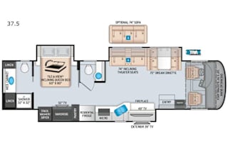 2021 Thor Motor Coach Palazzo 37.5