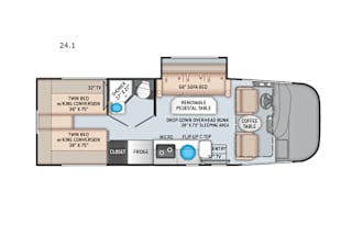2022 Thor Motor Coach Axis 24.1