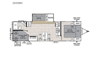 2022 Coachmen Northern Spirit “Yooper” Lite 2659BH
