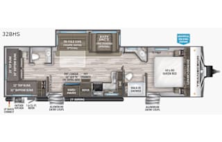 2021 Grand Design Transcend 32BHS