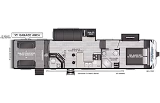2022 Keystone RV Fuzion 419 Outer Banks Vacation