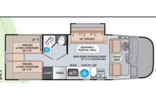 2022 Thor Motor Coach Vegas Sleeps 6!