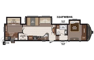 2016 Keystone RV Sprinter 324FWBHS