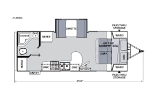 MODERN RV (26' & EASY TOW!!)