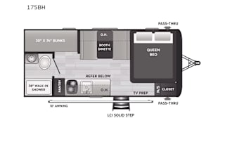 2022 Keystone RV Hideout Single Axle 175BH