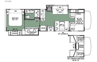 2016 Class C *BUNKHOUSE*