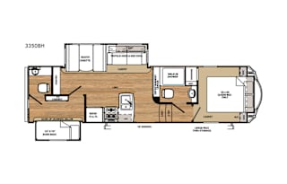 2018 Forest River RV Sandpiper HT 3350BH