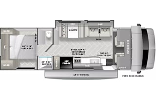 Forest River Sunseeker LE Model 2850SLE Motorhome