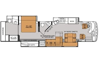 Super Comfy Pet Friendly  2014 Thor Tuscany