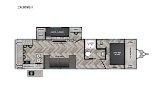 2024 CrossRoads RV Zinger ZR309BH