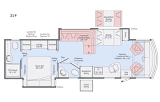 Winnebago 2018 Class A Vista LX 35F in SW Florida