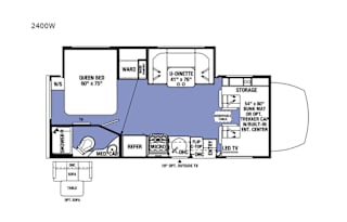 2019 Forest River RV Sunseeker MBS 2400W