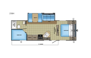 2017 Jayco Jay Feather 25BH