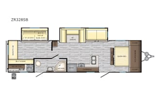 2017 CrossRoads RV Zinger ZR333DB
