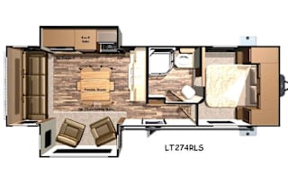 2016 Highland Ridge RV Open Range Light LT274RLS