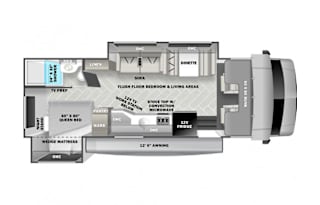 2023 Solar Dream Cruiser with 2 slides and 4 beds