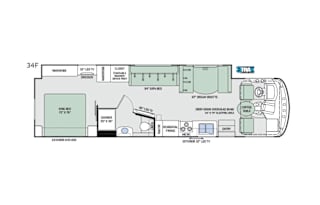 2017 Thor Motor Coach Windsport 34F-GLORYA