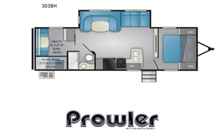 2021 Heartland Prowler 303BH
