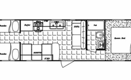 2009 Gulf Stream Kingsport 295 QB LE Trailer