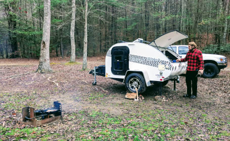 Go Anywhere, Tow with Anything - Off-road Capable Teardrop with King Bed and Outdoor Galley Kitchen
